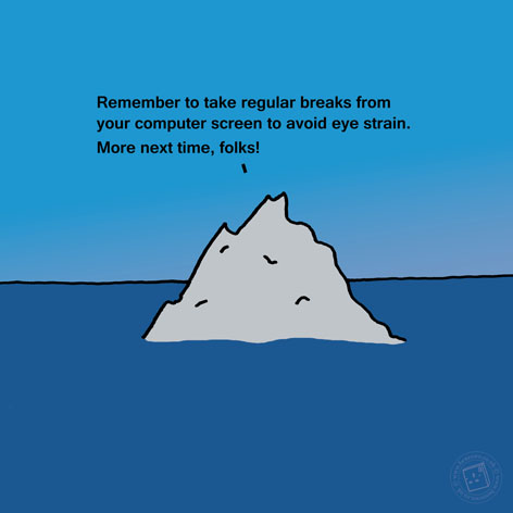 'Tip of the Iceberg' � Ben Rowe 2014