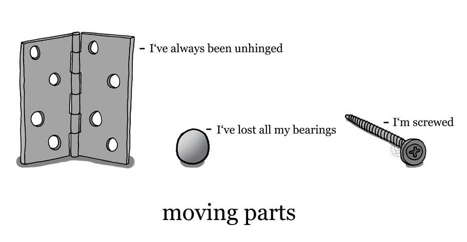 'Moving Parts' � Ben Rowe 2013