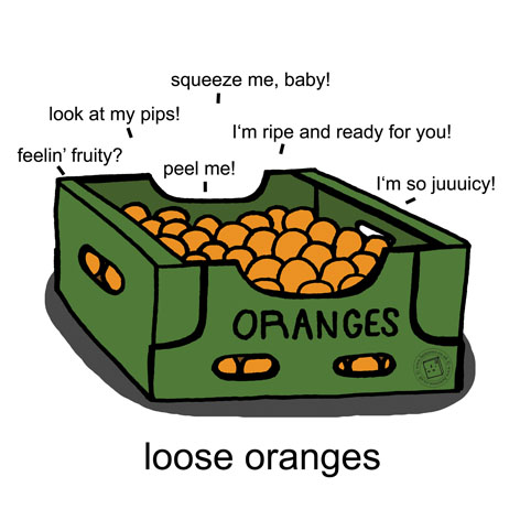 'Loose Oranges' � Ben Rowe 2014