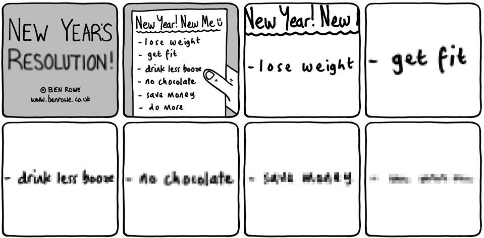 'New Year's Resolution' � Ben Rowe 2014