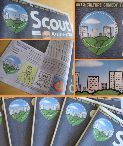 Scout London (photo and illustration � Ben Rowe 2013)